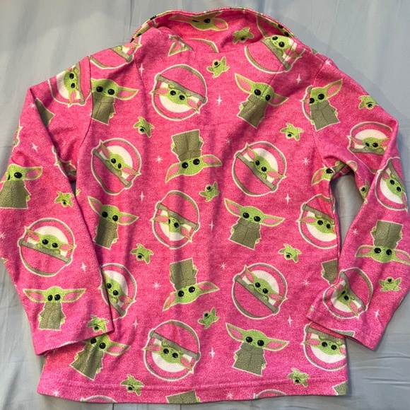 Star Wars Baby Yoda (Grogu) Girls Pajama Set, Size 6 - Picture 4 of 5